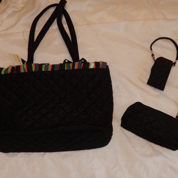 Black Cotton Photo Purses - Picture 5 of 7